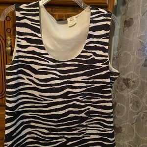 Black & White Tank